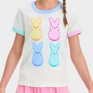 Girls' Easter Peeps Graphic T-Shirt XS 4/5 NWT